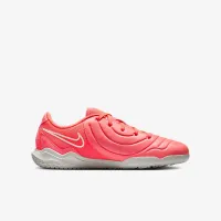 Nike Jr. Tiempo Legend 10 Club Little/Big детские Indoor/Court Low-Top Soccer Кроссовки Pink