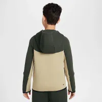 Nike Sportswear Tech Fleece Big дитячі Full-Zip Толстовка з капюшоном колір коричневий
