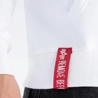 Кофта/футболка Alpha Industries Basic Hoody 17831209 - Белая