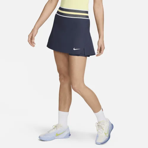 NikeCourt Slam женская Dri-FIT Tennis юбка синий