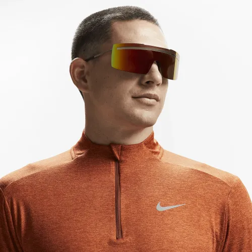 Nike Echo Shield Mirroколір червоний Sunglasses колір коричневий