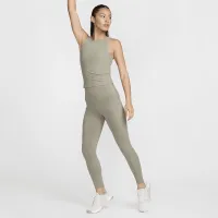 Nike Universa жіноча Medium-Support З високою талією 7/8 лосіни з кишенямиколір зелений