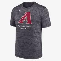 Arizona Diamondbacks Velocity мужские Nike Dri-FIT MLB футболка цвет коричневый