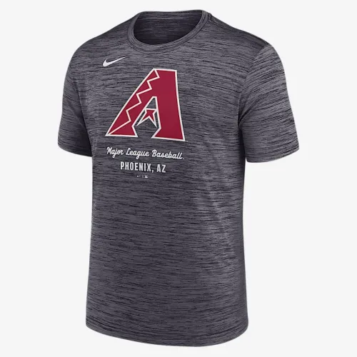 Arizona Diamondbacks Velocity мужские Nike Dri-FIT MLB футболка цвет коричневый