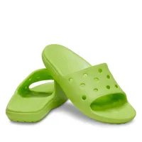 Шлёпанцы Crocs Classic Slide 206396-3UH - Зеленые