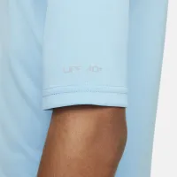 Nike Swim Scribble Big детские (для мальчиков) Short-Sleeve Hydroguard синий