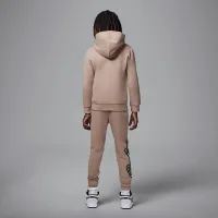 Nike Jordan MVP Little детские 2-Piece Fleece Pullover Толстовка с капюшоном набор цвет коричневый