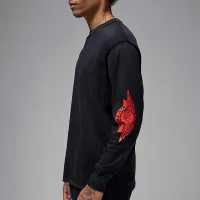 Nike Jordan Rare Air чоловічі Long-Sleeve футболка колір чорний