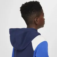 Nike Air Big дитячі Pullover Толстовка з капюшоном блакитний