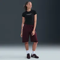 Nike Sportswear Chill Knit женская Slim футболка цвет черный