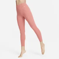 Nike Zenvy жіноча Gentle-Support З високою талією 7/8 лосіни колір червоний