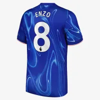 Enzo Fernández Chelsea 2024/25 Stadium Home мужские Nike Dri-FIT Soccer Jersey синий