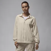 Nike Jordan Sport женская Dri-FIT Woven Куртка цвет коричневый
