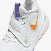 Nike Team Hustle D 11 Big дитячі баскетбольні Кросівки колір білий