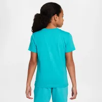 Nike Sportswear Big дитячі футболка колір зелений