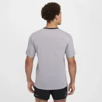 Nike Trail Solar Chase чоловічі Dri-FIT Short-Sleeve Running Top колір сірий