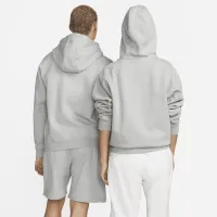 Nike Solo Swoosh чоловічі Fleece Толстовка з капюшоном колір сірий