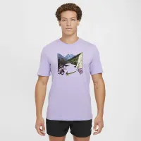 Nike чоловічі Dri-FIT Running футболка колір фіолетовий