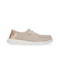 Кроссовки Hey Dude Wendy Metallic Sparkle 41082-7D9 - Бежевый
