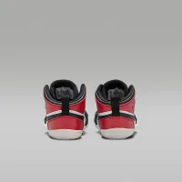 Nike Jordan 1 Baby Crib Bootie колір чорний