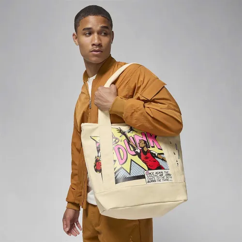 Nike Jordan Tote сумка (34L) колір коричневий