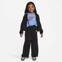 Nike Notebook Print Full-Zip Толстовка з капюшоном Little Kids Толстовка з капюшоном колір чорний