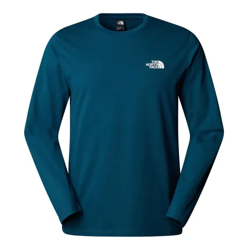 Футболка The North Face Simple Dome 0A87QN1NO1 - Блакитна