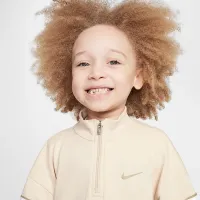 Nike E1D1 Toddler Quarter-Zip Top and Pants набор цвет коричневый