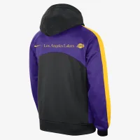 Los Angeles Lakers Starting 5 чоловічі Nike Therma-FIT NBA Graphic Толстовка з капюшоном колір чорний