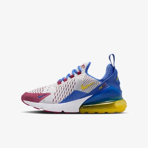 Nike Air Max 270 Big детские Кроссовки цвет коричневый
