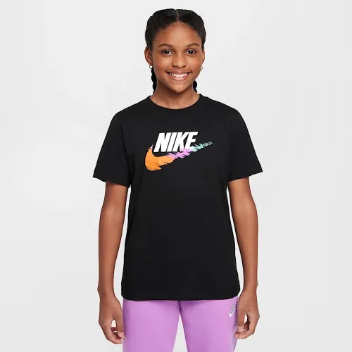 Nike Sportswear Big детские футболка цвет черный