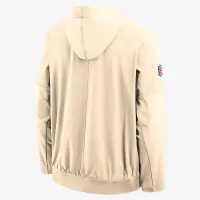 Arizona Cardinals Rivalries Collection Sideline Anorak чоловічі Nike NFL 1/2-Zip Hooded Куртка колір коричневий
