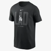 Los Angeles Dodgers Fashion Local чоловічі Nike MLB футболка колір чорний