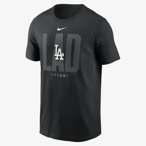 Los Angeles Dodgers Fashion Local чоловічі Nike MLB футболка колір чорний