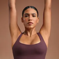 NikeSKIMS Matte жіноча Racerback Tank Top колір червоний