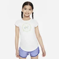 Nike Prep in Your Step Little дитячі Graphic футболка колір білий