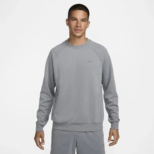Nike Primary Fleece чоловічі Dri-FIT UV Performance Crew колір сірий