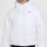 Nike Sportswear Classic Puffer женская Therma-FIT Loose Hooded Куртка цвет белый