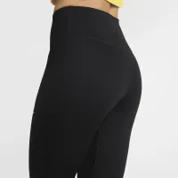 Nike One N7 жіноча Mid-Rise Full-Length лосіни колір чорний