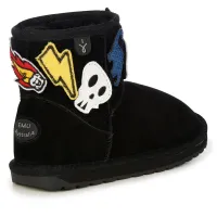 Кроссовки Emu Australia Wallaby Mini Play K12748BLAK - Черные