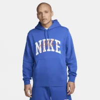 Nike Club Fleece чоловічі Pullover Толстовка з капюшоном блакитний