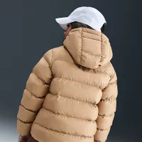 Nike Sportswear All Day Play Big дитячі Therma-FIT Loose-Fit Puffer Куртка колір коричневий