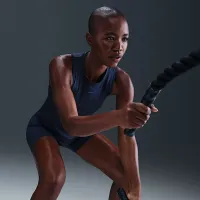 Nike One Classic жіноча Dri-FIT Tank Top блакитний