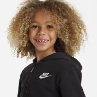 Nike Full-Zip Club набор Little Kids 2-Piece Толстовка с капюшоном набор цвет черный