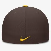 San Diego PaКостюм True мужские Nike Dri-FIT MLB Fitted Hat цвет коричневый