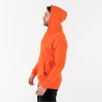 Кофта/футболка adidas Essentials Feelvivid бавовняніFleece Drop Shoulder Толстовка з капюшоном HK2828 - помаранчева