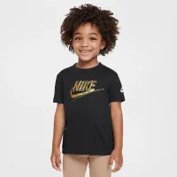 Nike Toddler Metallic Futura футболка колір чорний