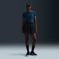 NikeCourt Advantage жіноча Dri-FIT Short-Sleeve Tennis Top блакитний
