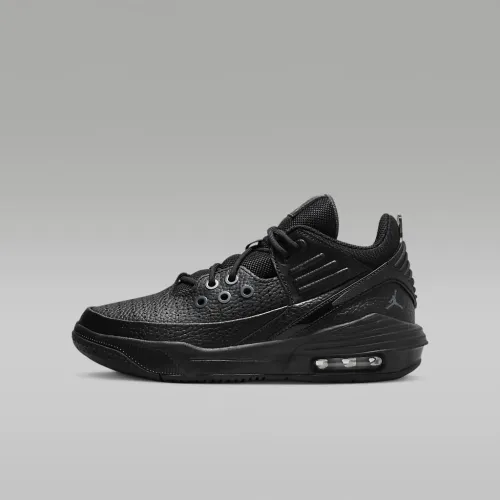 Nike Jordan Max Aura 5 Big дитячі Кросівки колір чорний