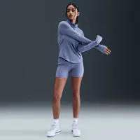 Nike Swift жіноча Dri-FIT UV 1/4-Zip Running Top блакитний